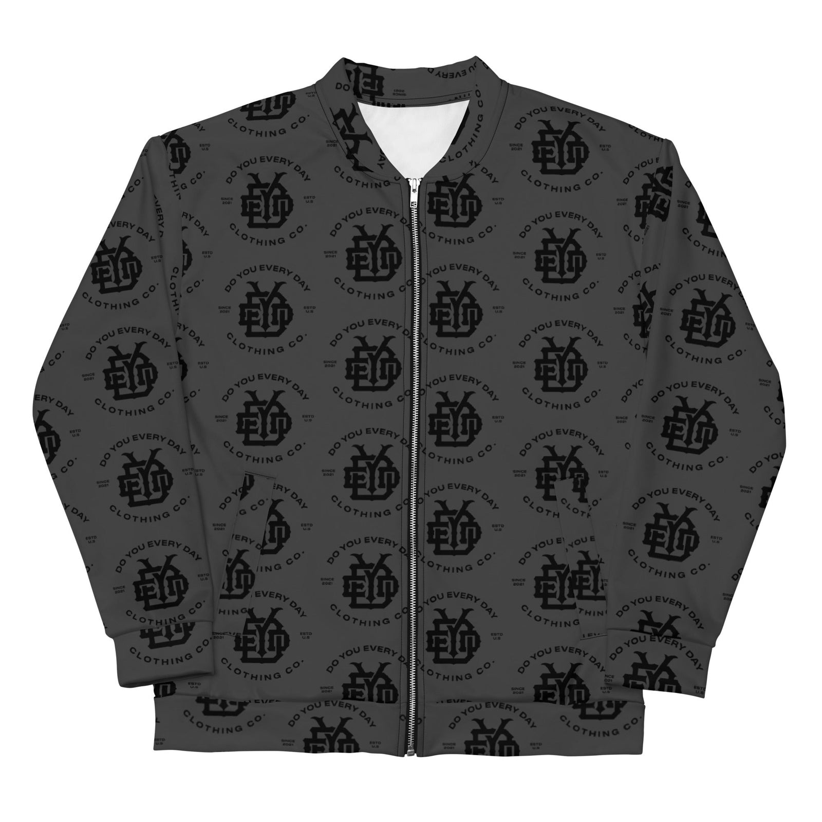 Do You Every Day Emblem Logo Bomber Jacket Do you Every Day clothing Co