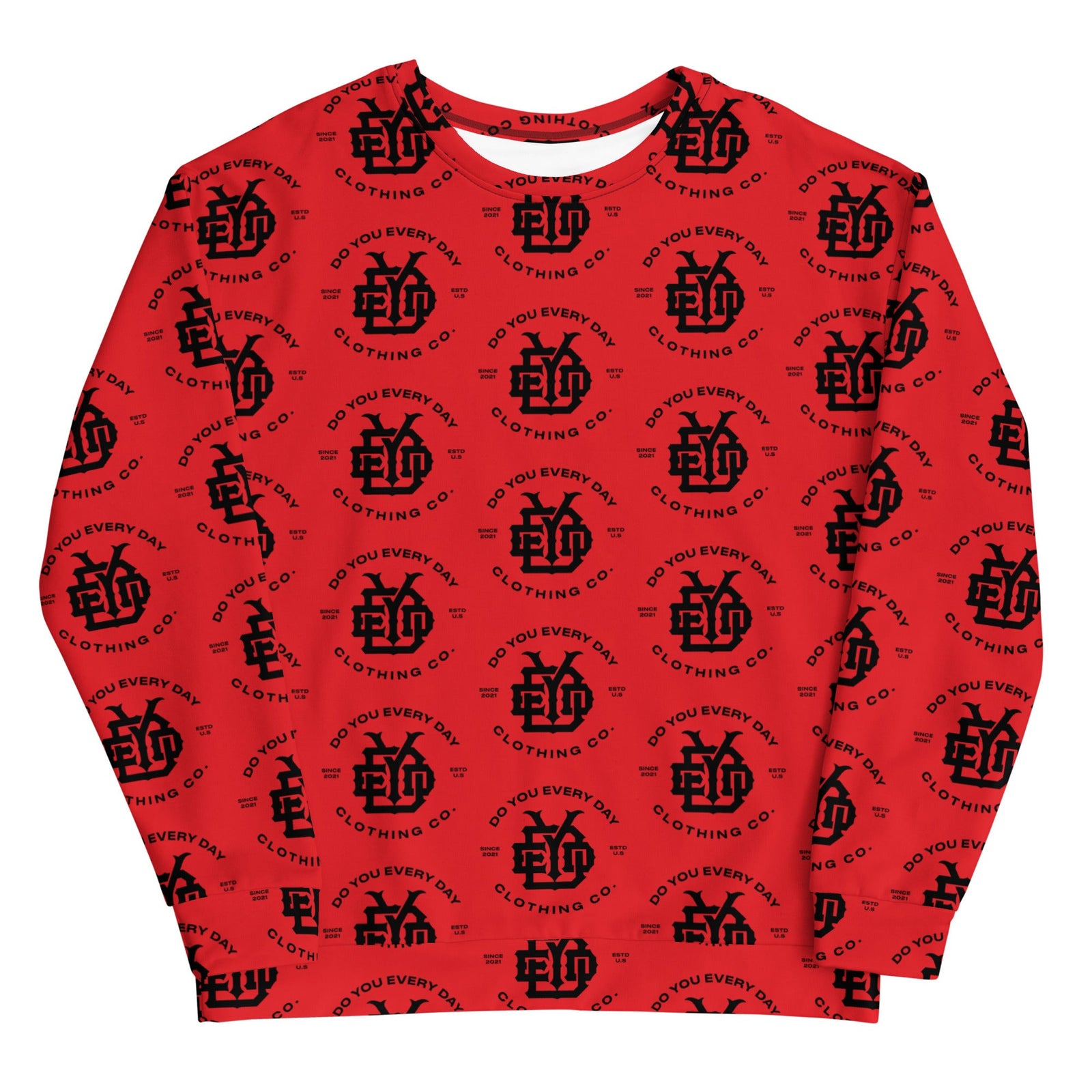 Do You Every Day  Emblem Logo Sweatshirt Do you Every Day clothing Co