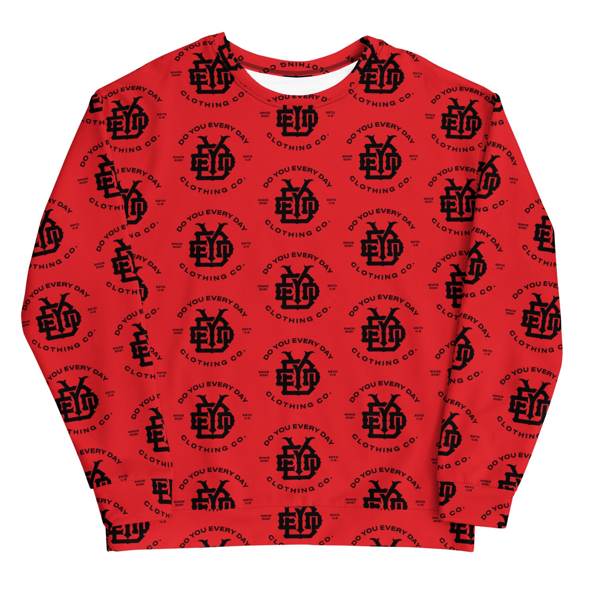 Do You Every Day  Emblem Logo Sweatshirt Do you Every Day clothing Co