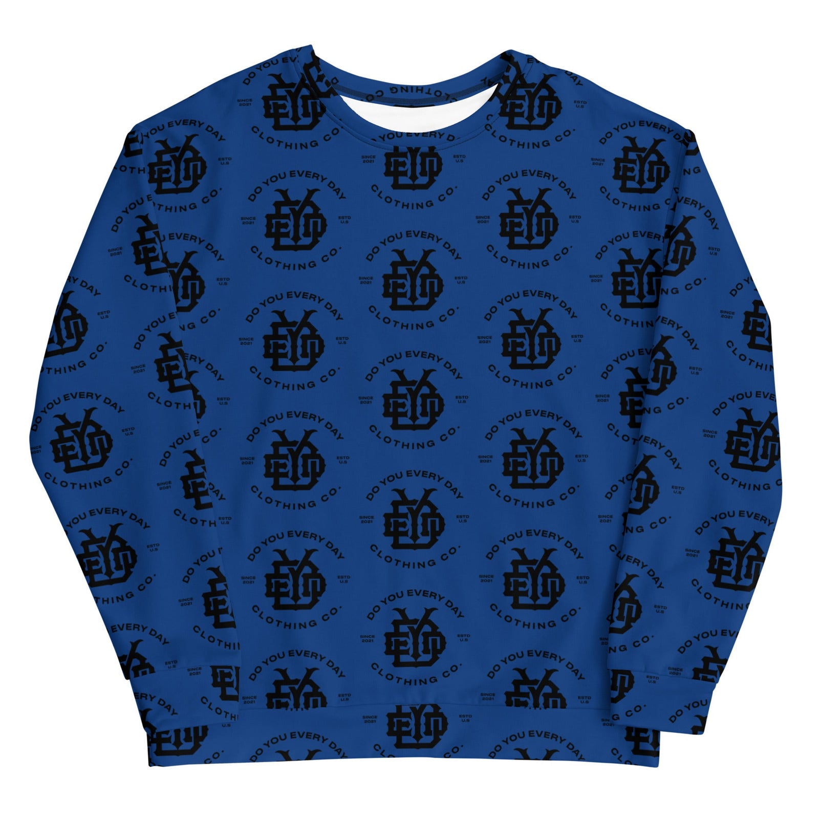 Do You Every Day  Emblem Logo Sweatshirt Do you Every Day clothing Co