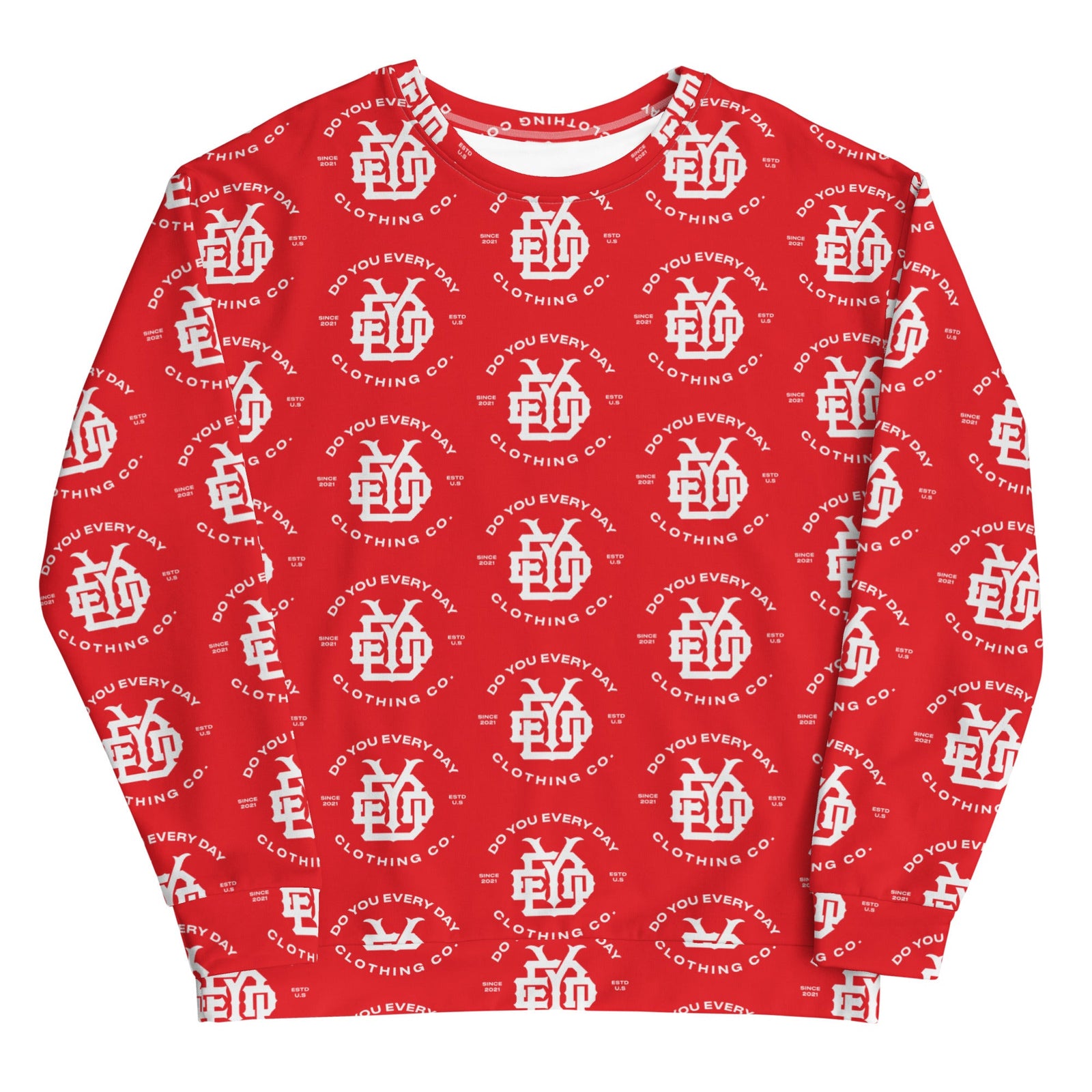 Do You Every Day Emblem Logo Sweatshirt Do you Every Day clothing Co