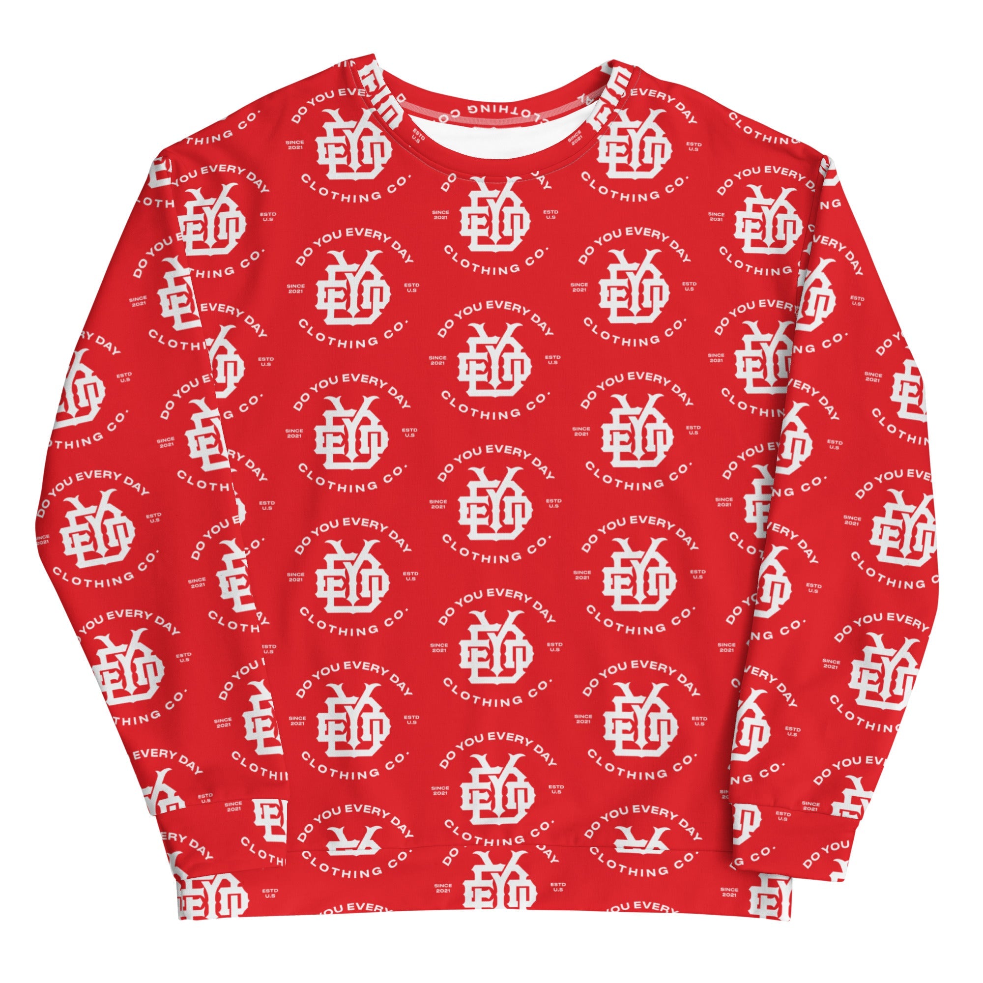 Do You Every Day Emblem Logo Sweatshirt Do you Every Day clothing Co