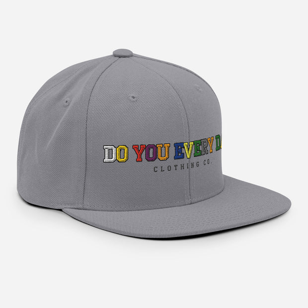 Do You Every Day Varsity  Letter Snapback Hat - Do you Every Day clothing Co