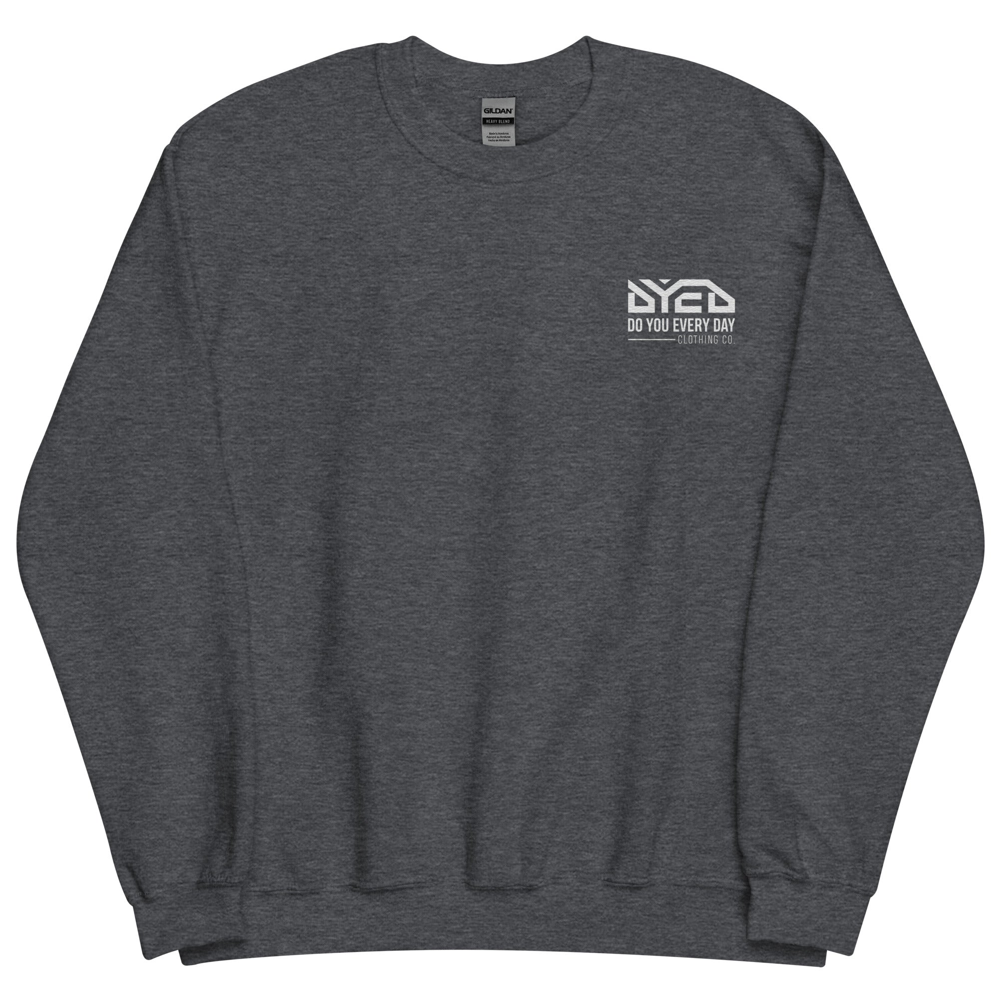 Do You Every Day Embroidered Emblem Logo Sweatshirt Do you Every Day clothing Co
