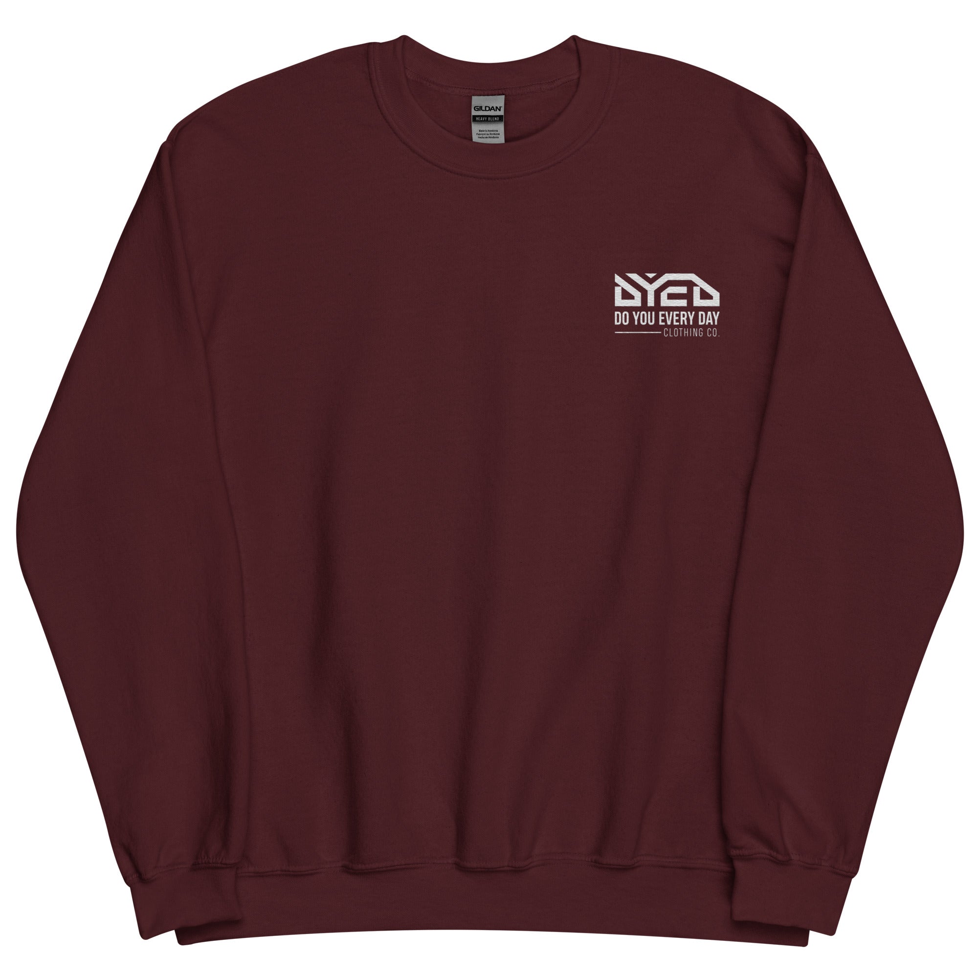 Do You Every Day Embroidered Emblem Logo Sweatshirt Do you Every Day clothing Co