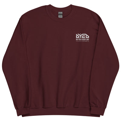 Do You Every Day Embroidered Emblem Logo Sweatshirt Do you Every Day clothing Co