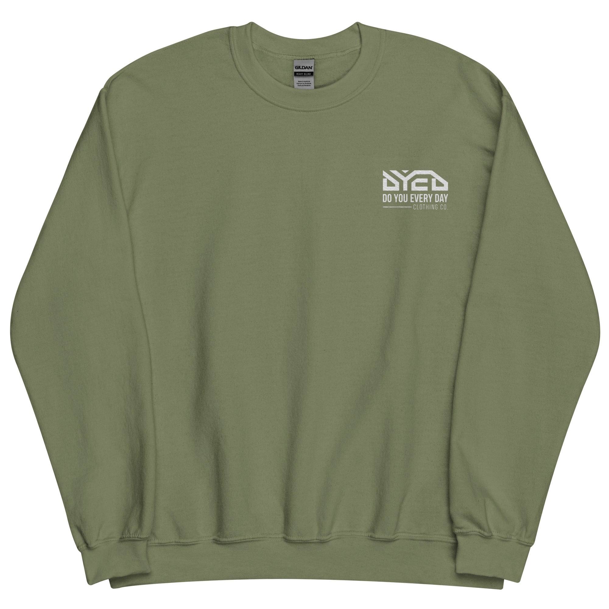 Do You Every Day Embroidered Emblem Logo Sweatshirt Do you Every Day clothing Co