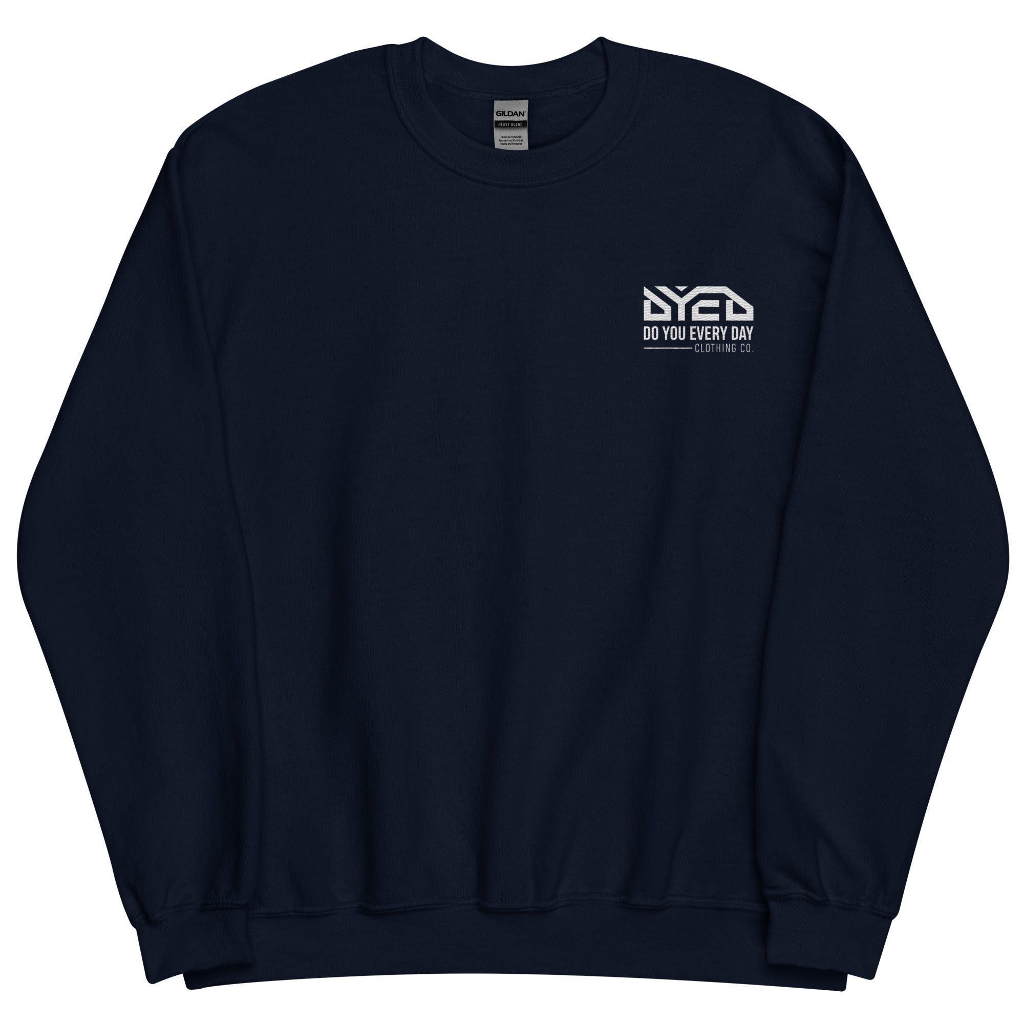 Do You Every Day Embroidered Emblem Logo Sweatshirt Do you Every Day clothing Co