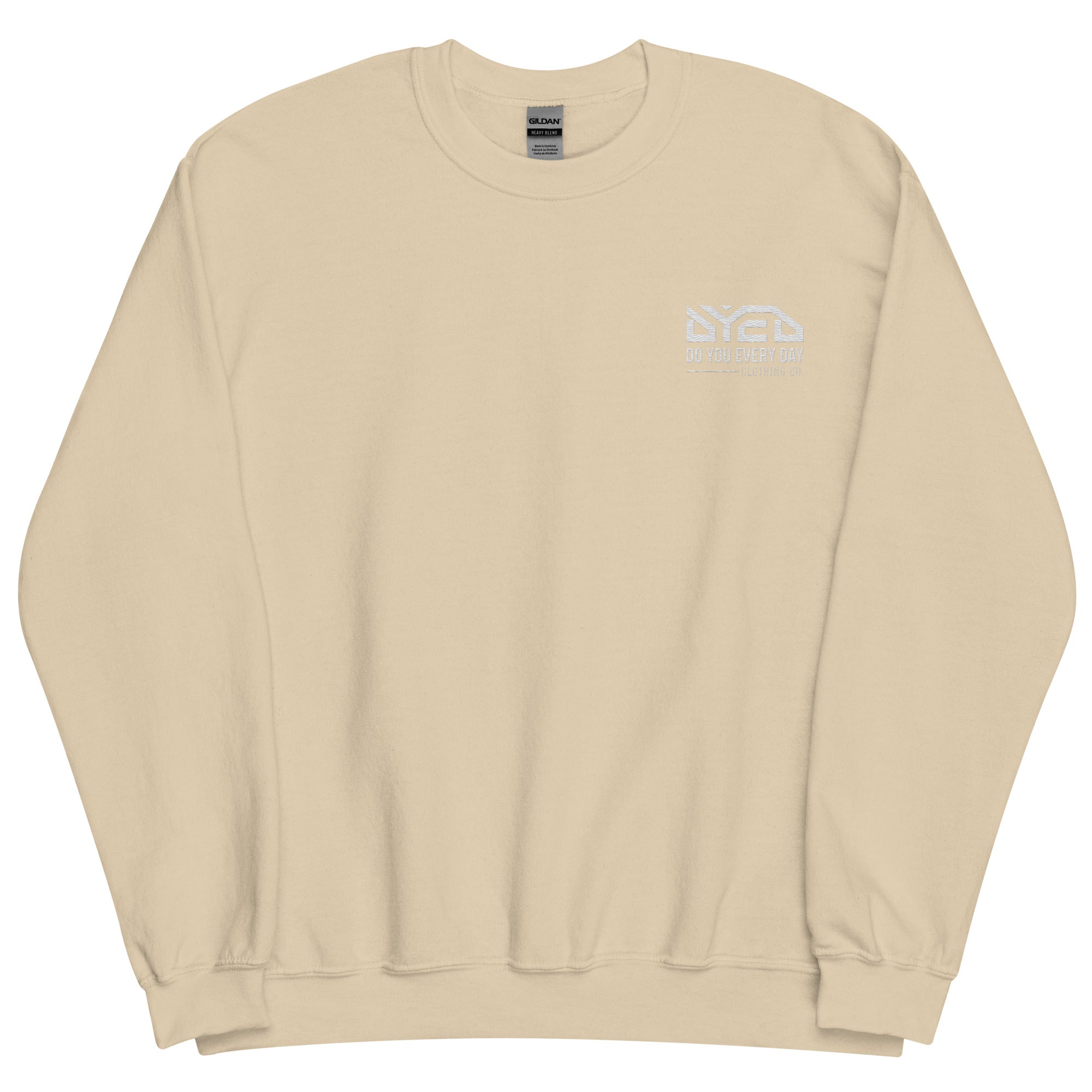 Do You Every Day Embroidered Emblem Logo Sweatshirt Do you Every Day clothing Co