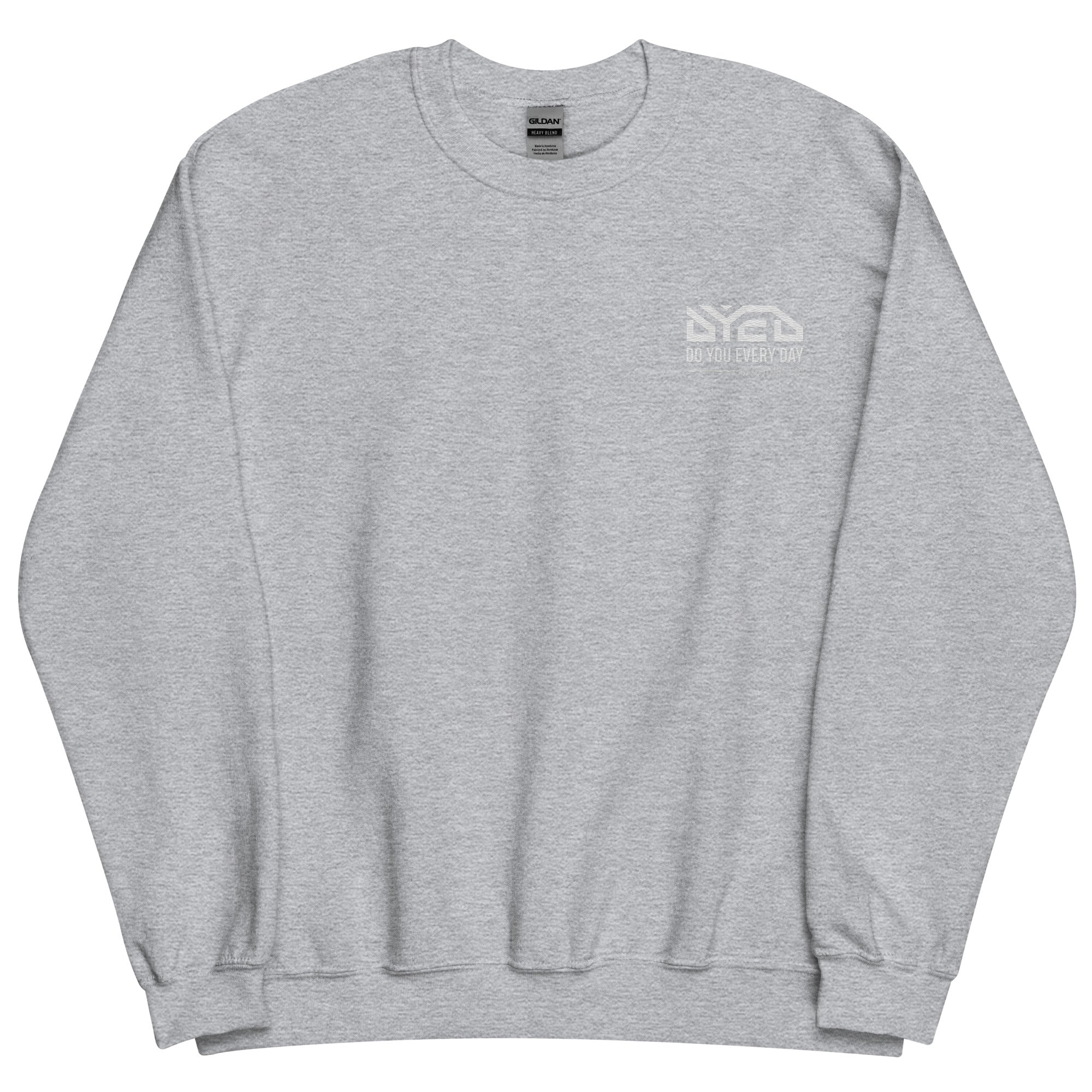 Do You Every Day Embroidered Emblem Logo Sweatshirt Do you Every Day clothing Co