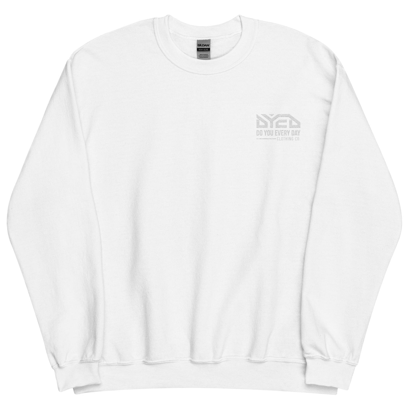 Do You Every Day Embroidered Emblem Logo Sweatshirt Do you Every Day clothing Co
