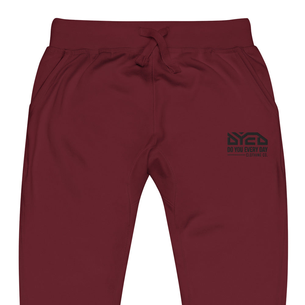 Do You Every Day Embroidered D.Y.E.D Logo Fleece Sweatpants Do you Every Day clothing Co