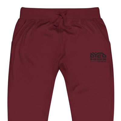 Do You Every Day Embroidered D.Y.E.D Logo Fleece Sweatpants Do you Every Day clothing Co