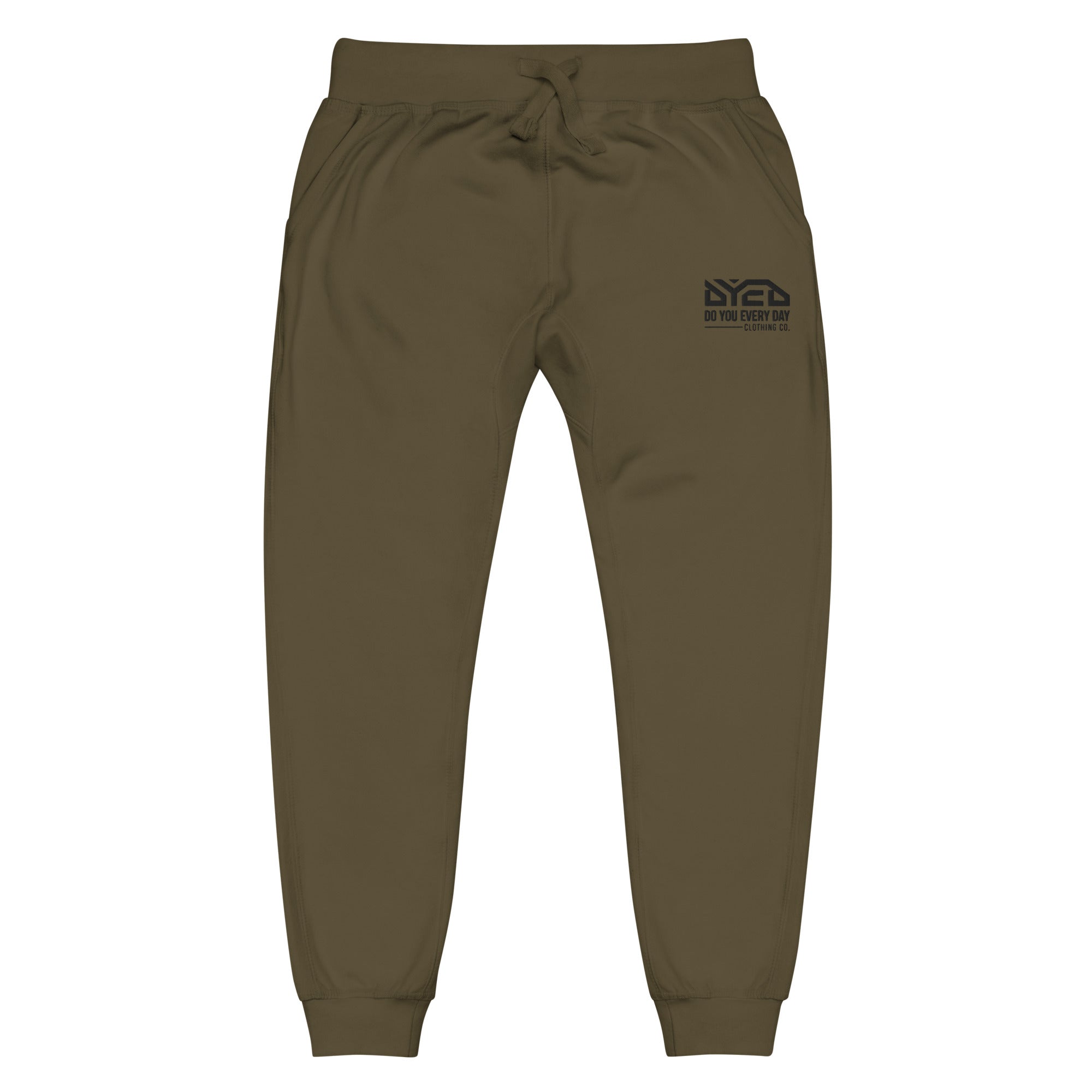 Do You Every Day Embroidered D.Y.E.D Logo Fleece Sweatpants Do you Every Day clothing Co