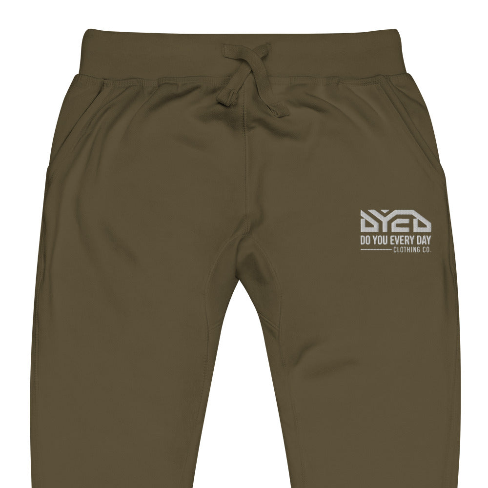 Do You Every Day Embroidered D.Y.E.D Logo Fleece Sweatpants Do you Every Day clothing Co