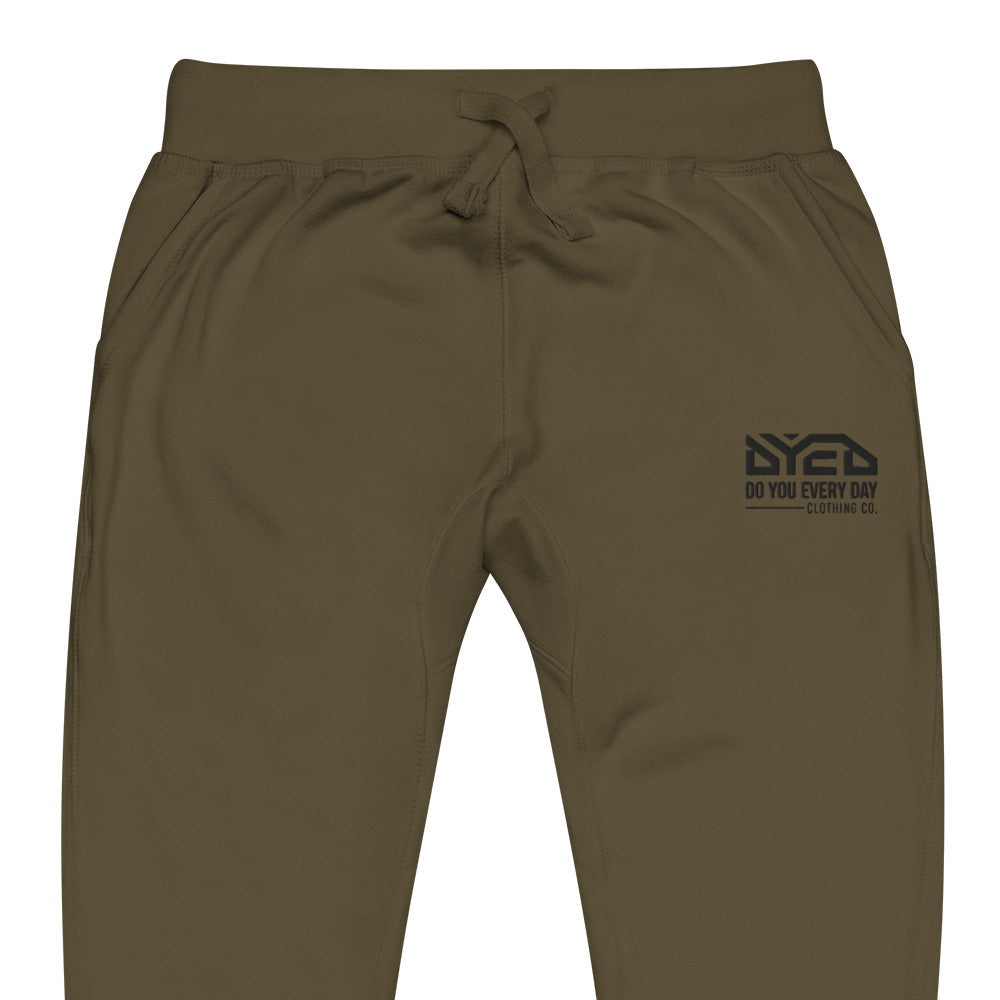 Do You Every Day Embroidered D.Y.E.D Logo Fleece Sweatpants Do you Every Day clothing Co