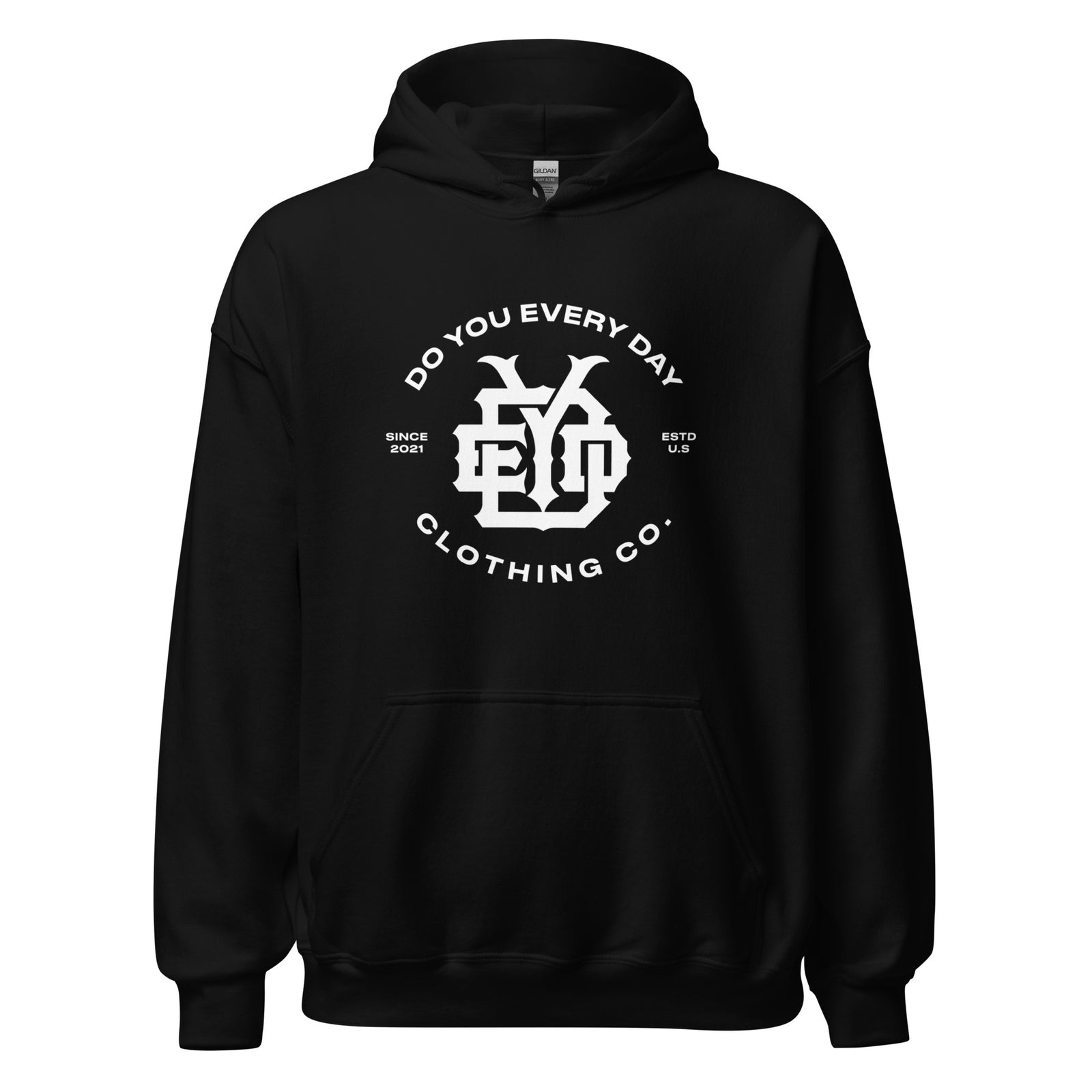 Do You Every Day Emblem Logo Hoodie