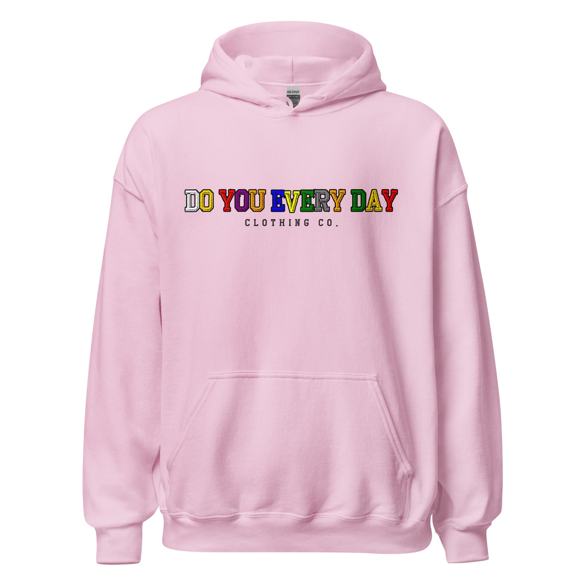 Do You Every Day Varsity Letter Logo Unisex Hoodie - Do you Every Day clothing Co
