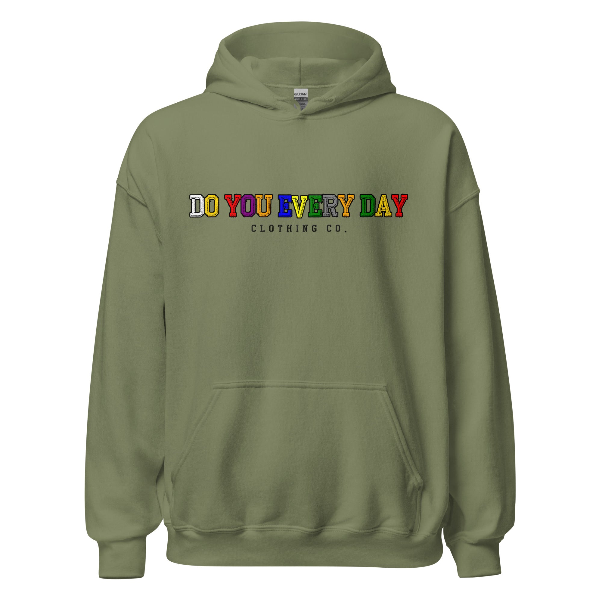 Do You Every Day Varsity Letter Logo Unisex Hoodie - Do you Every Day clothing Co