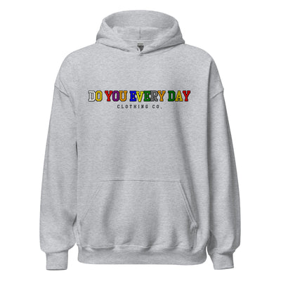 Do You Every Day Varsity Letter Logo Unisex Hoodie - Do you Every Day clothing Co
