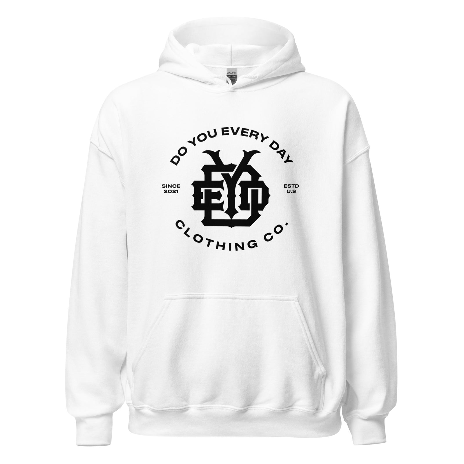 Do You Every Day Emblem Logo Hoodie