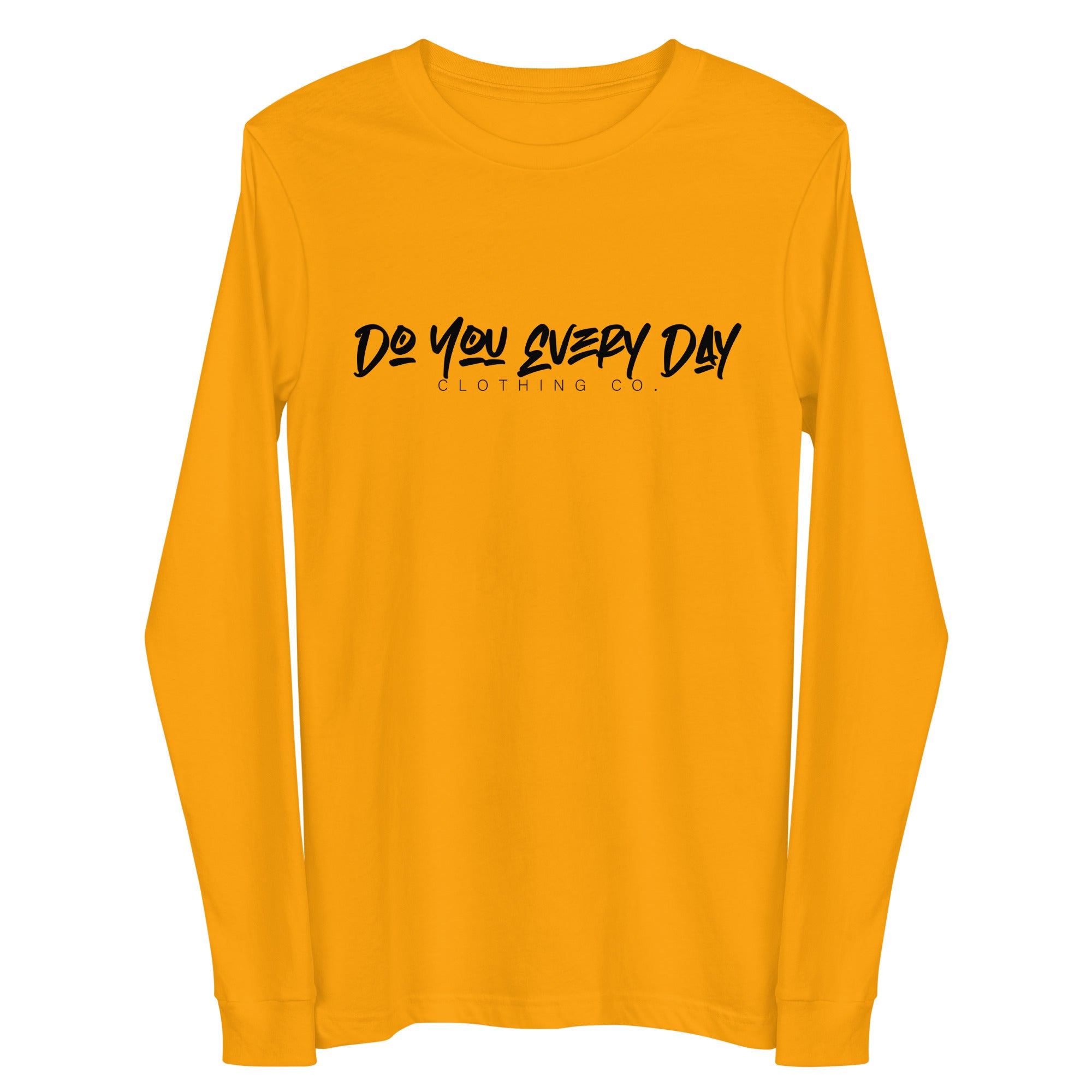 Do You Every Day Black Graffiti Logo Unisex Long Sleeve Tee - Do you Every Day clothing Co