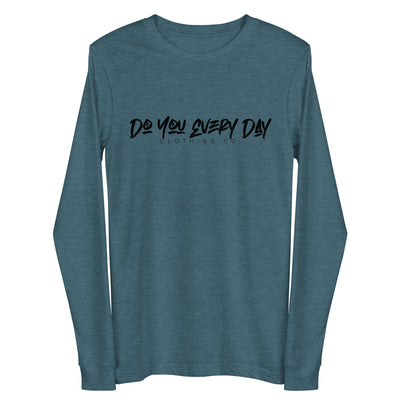 Do You Every Day Black Graffiti Logo Unisex Long Sleeve Tee - Do you Every Day clothing Co