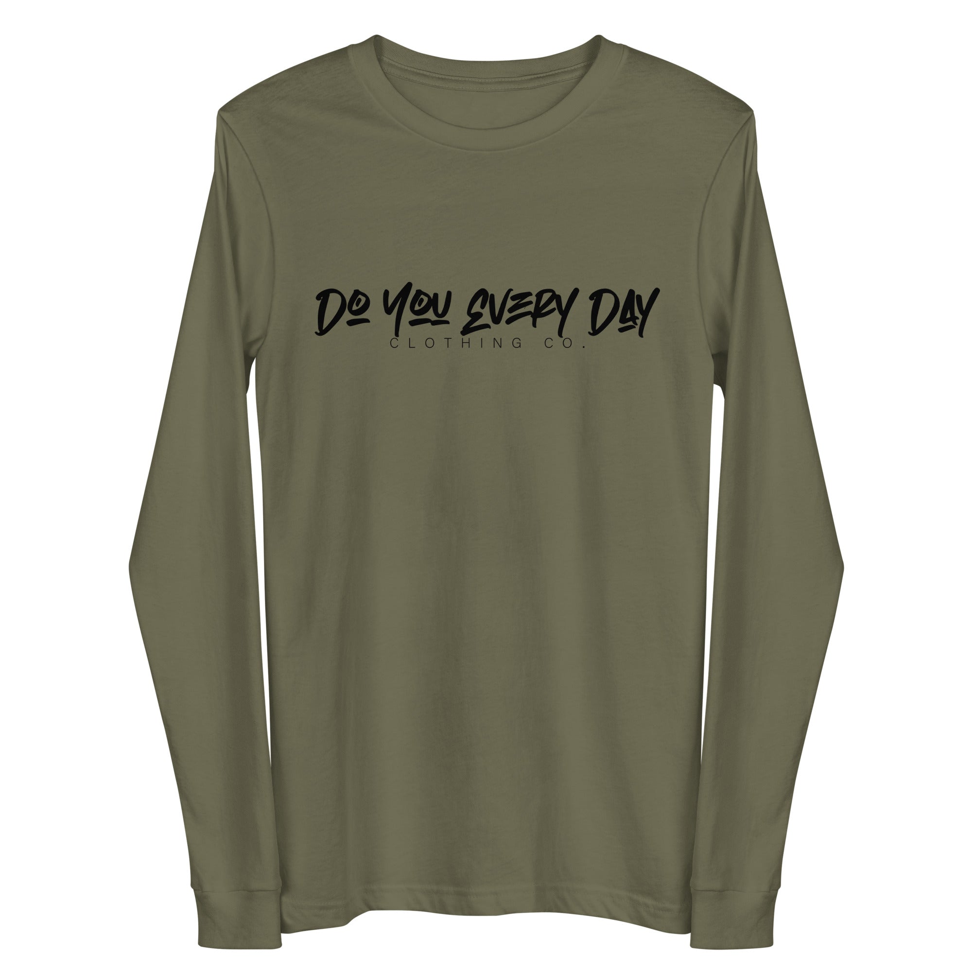 Do You Every Day Black Graffiti Logo Unisex Long Sleeve Tee - Do you Every Day clothing Co
