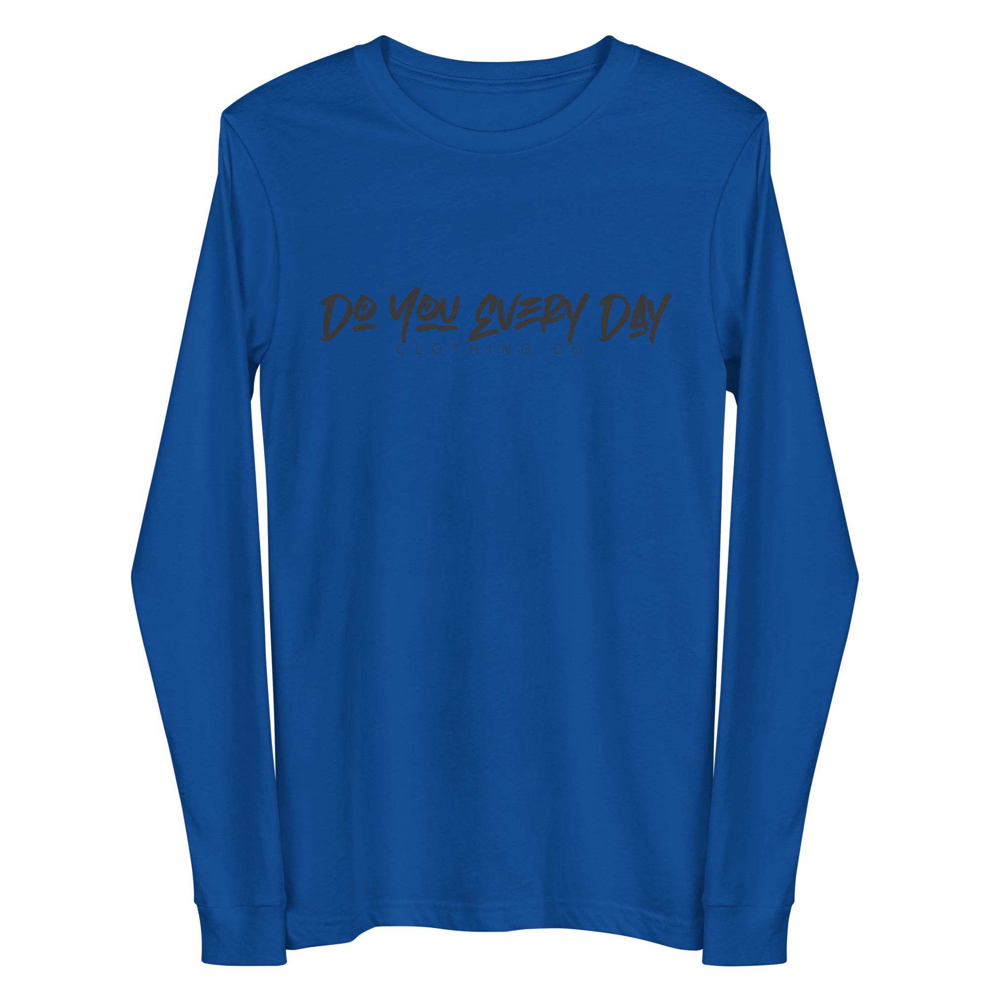 Do You Every Day Black Graffiti Logo Unisex Long Sleeve Tee - Do you Every Day clothing Co