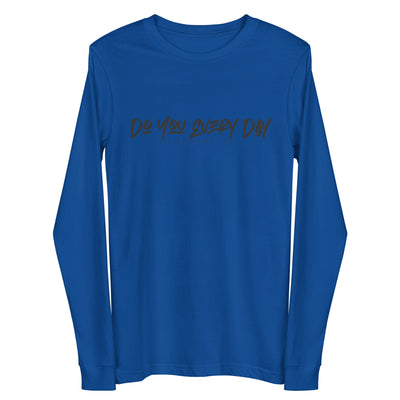 Do You Every Day Black Graffiti Logo Unisex Long Sleeve Tee - Do you Every Day clothing Co