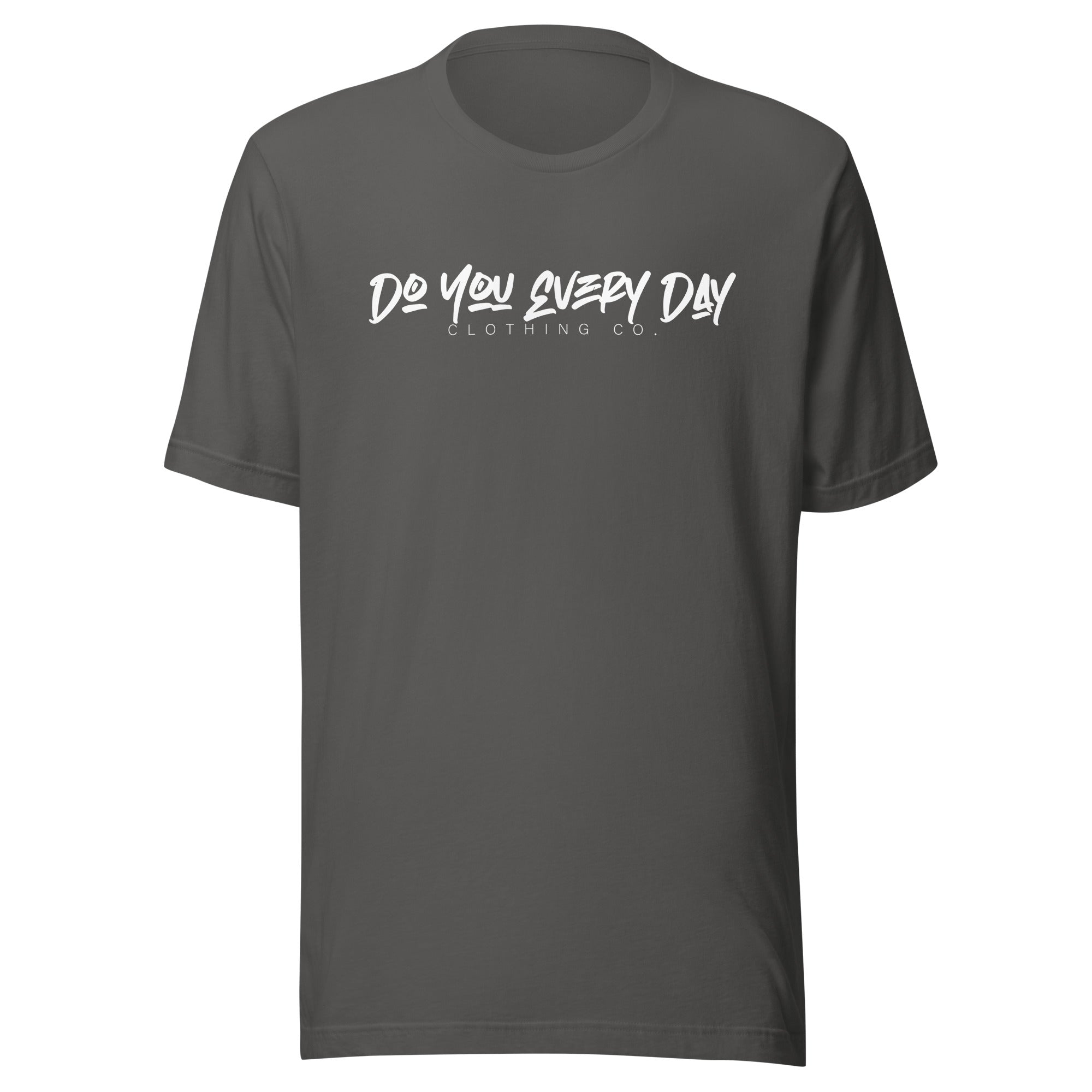Do You Every Day White Graffiti Logo White Letter Unisex T-Shirt - Do you Every Day clothing Co