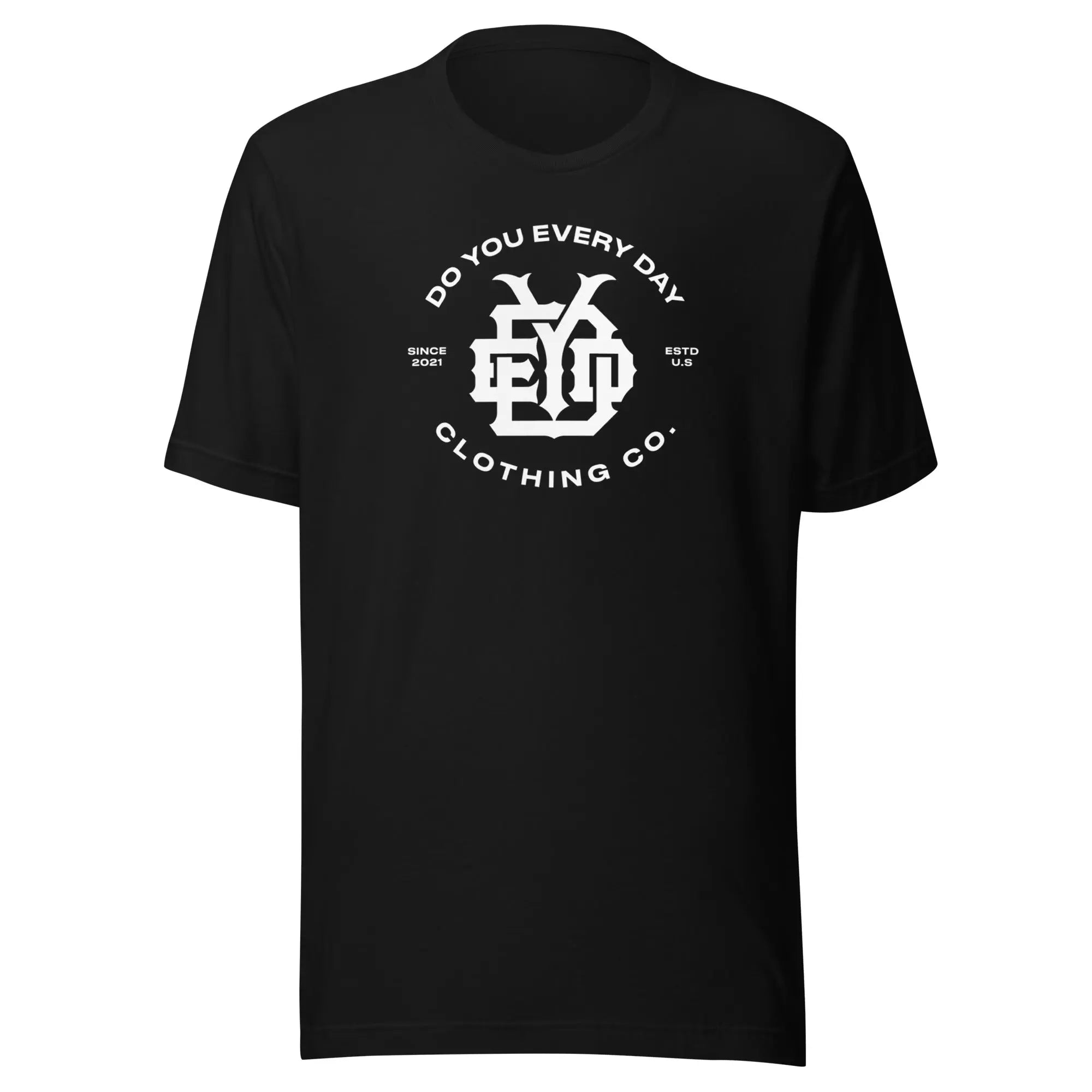 Do You Every Day White Emblem Logo Unisex T-shirt - Do you Every Day clothing Co