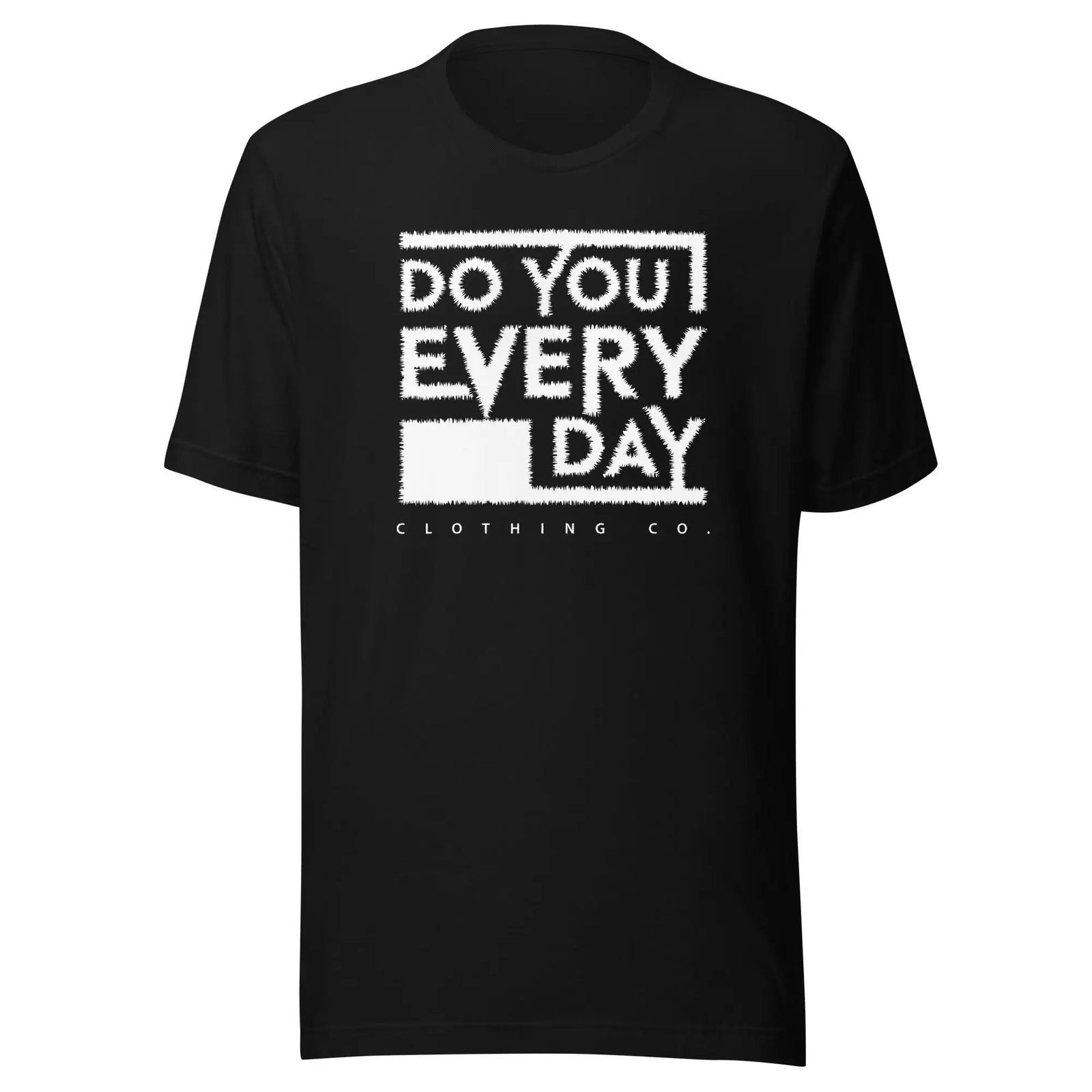 Do You Every Day White Stitched Logo Unisex t-shirt - Do you Every Day clothing Co
