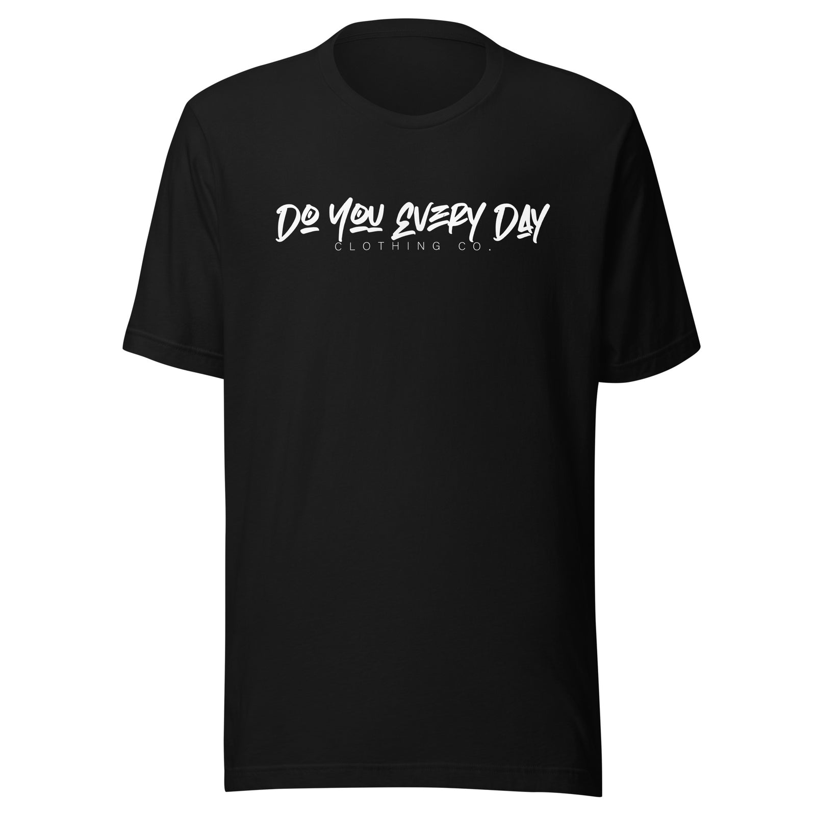 Do You Every Day White Graffiti Logo White Letter Unisex T-Shirt - Do you Every Day clothing Co