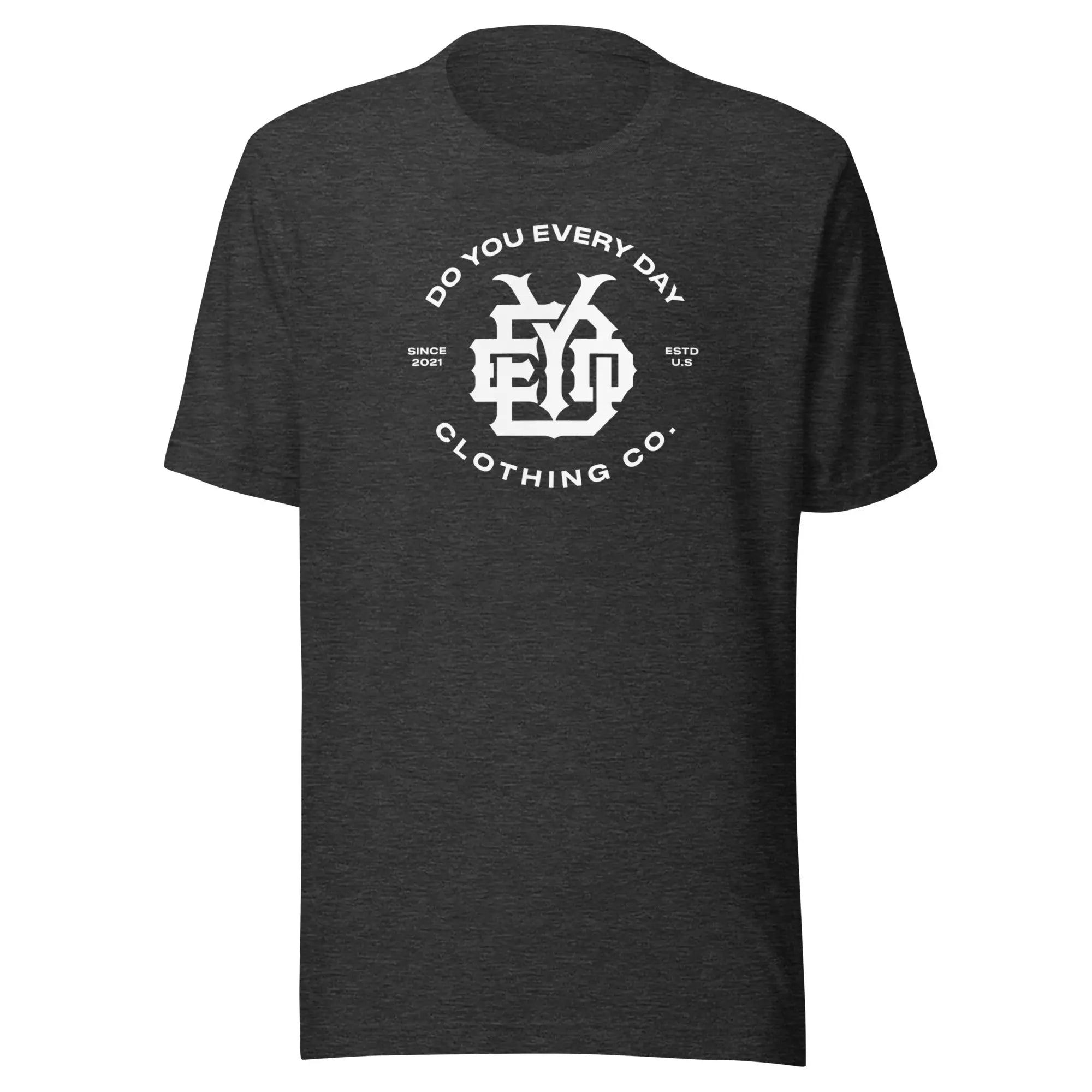 Do You Every Day White Emblem Logo Unisex T-shirt - Do you Every Day clothing Co