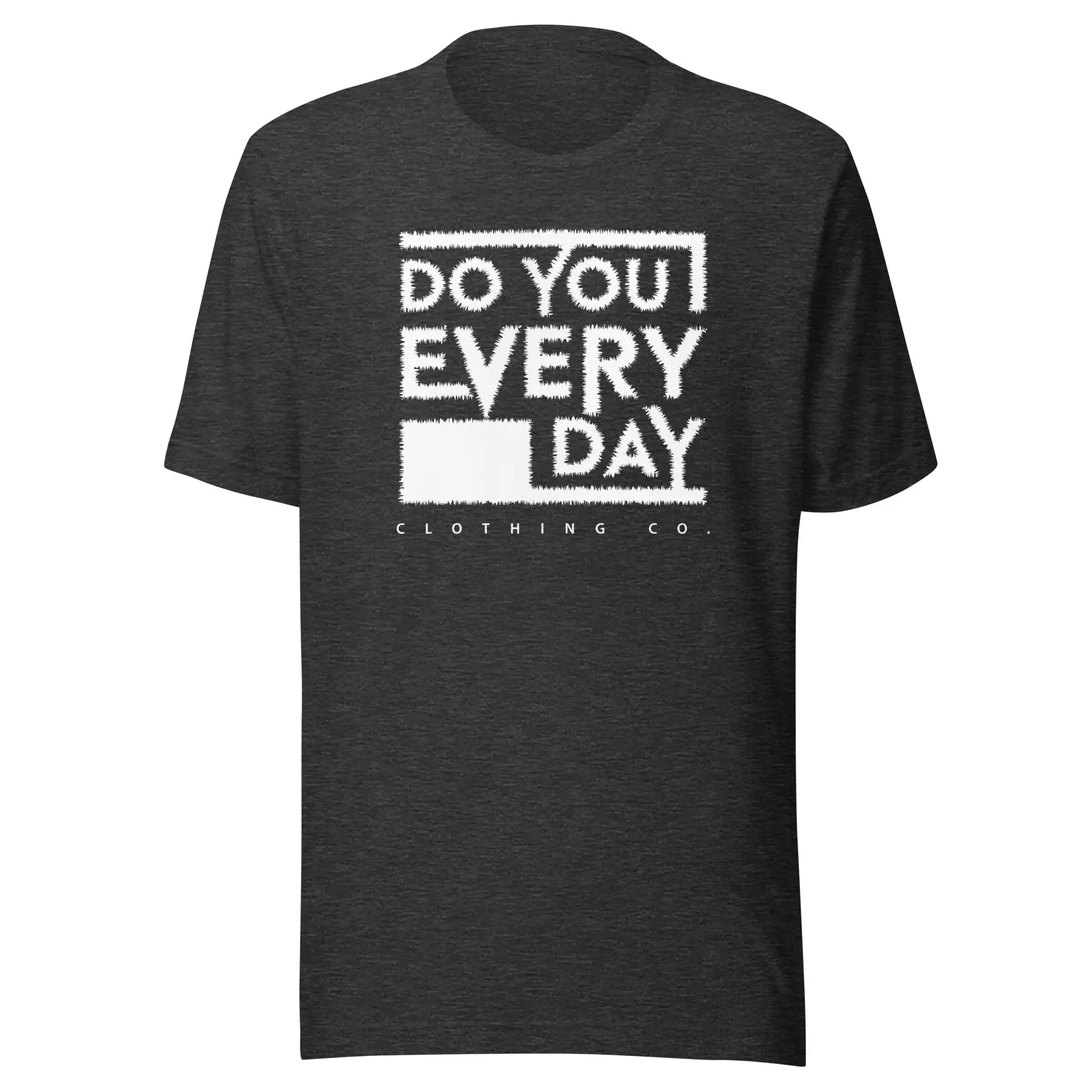 Do You Every Day White Stitched Logo Unisex t-shirt - Do you Every Day clothing Co