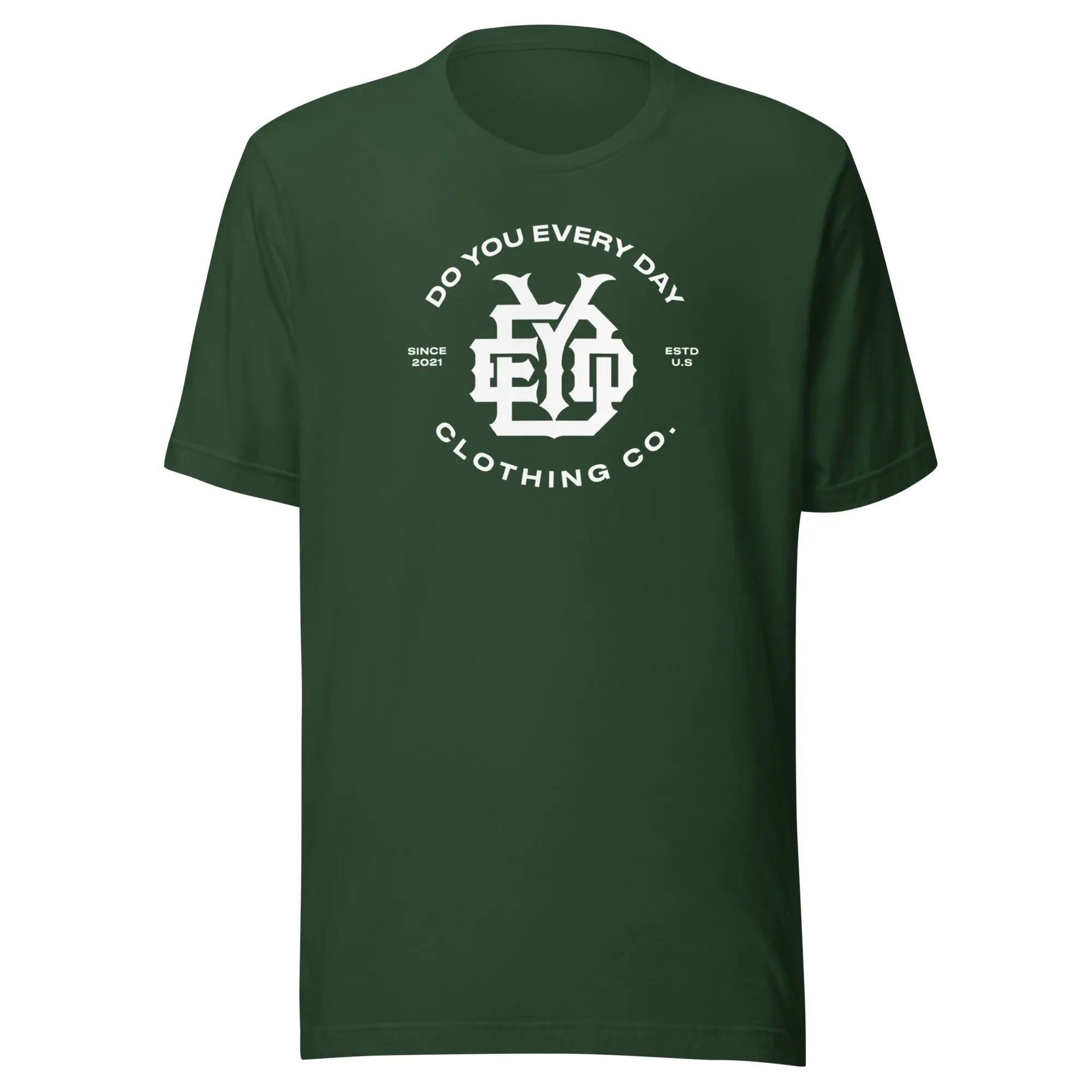 Do You Every Day White Emblem Logo Unisex T-shirt - Do you Every Day clothing Co