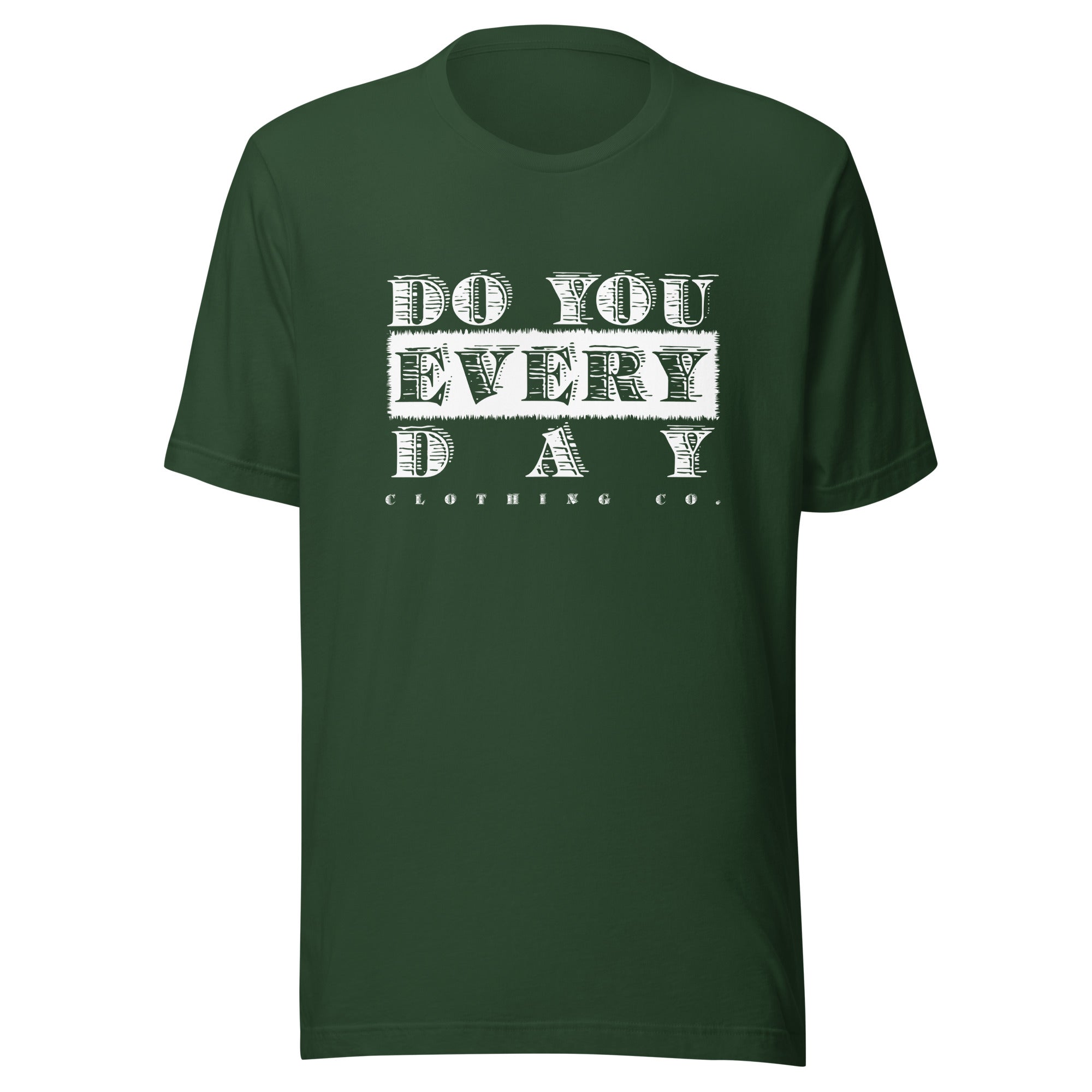 Do You Every Day White Logo Unisex T-shirt - Do you Every Day clothing Co