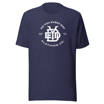 Do You Every Day White Emblem Logo Unisex T-shirt - Do you Every Day clothing Co