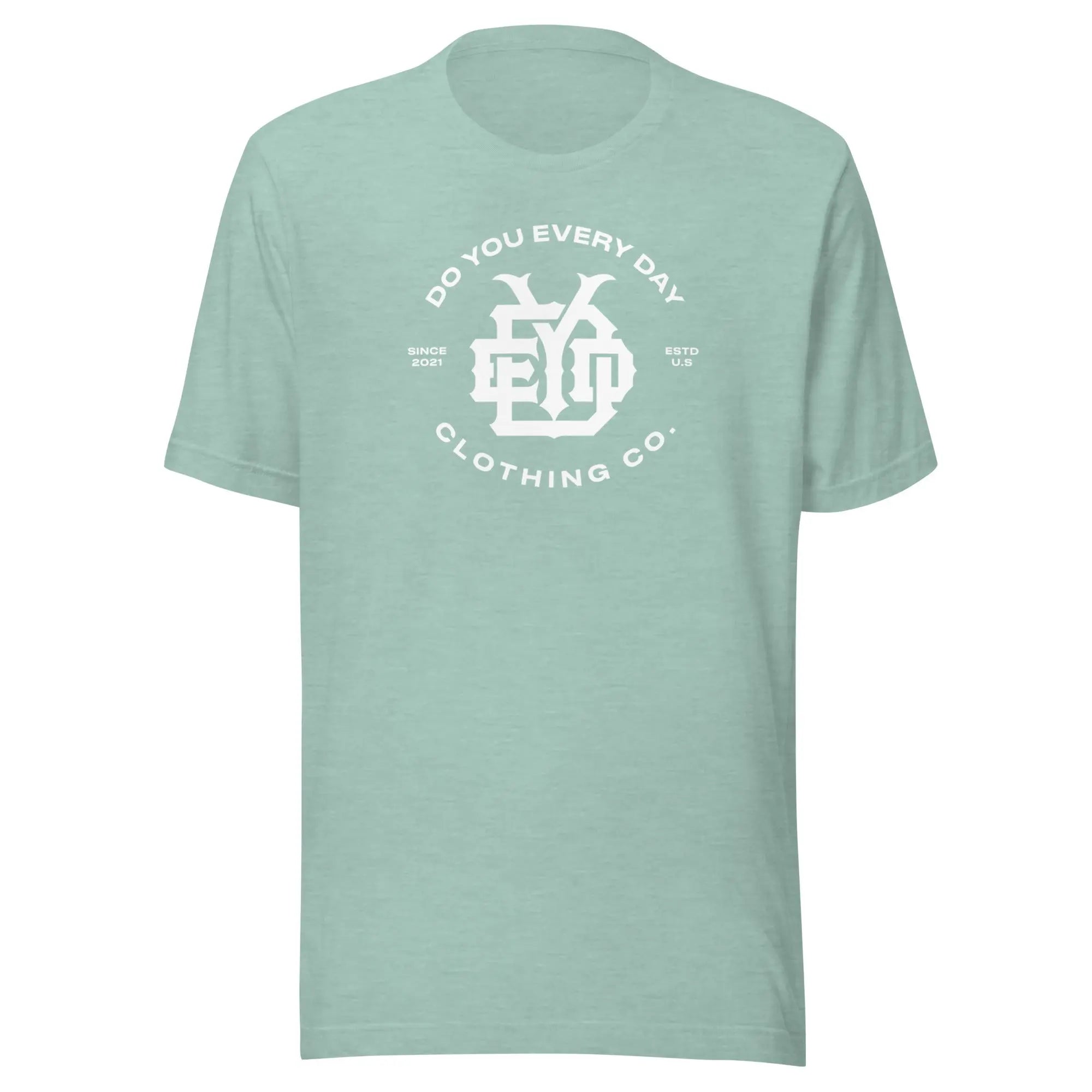 Do You Every Day White Emblem Logo Unisex T-shirt - Do you Every Day clothing Co