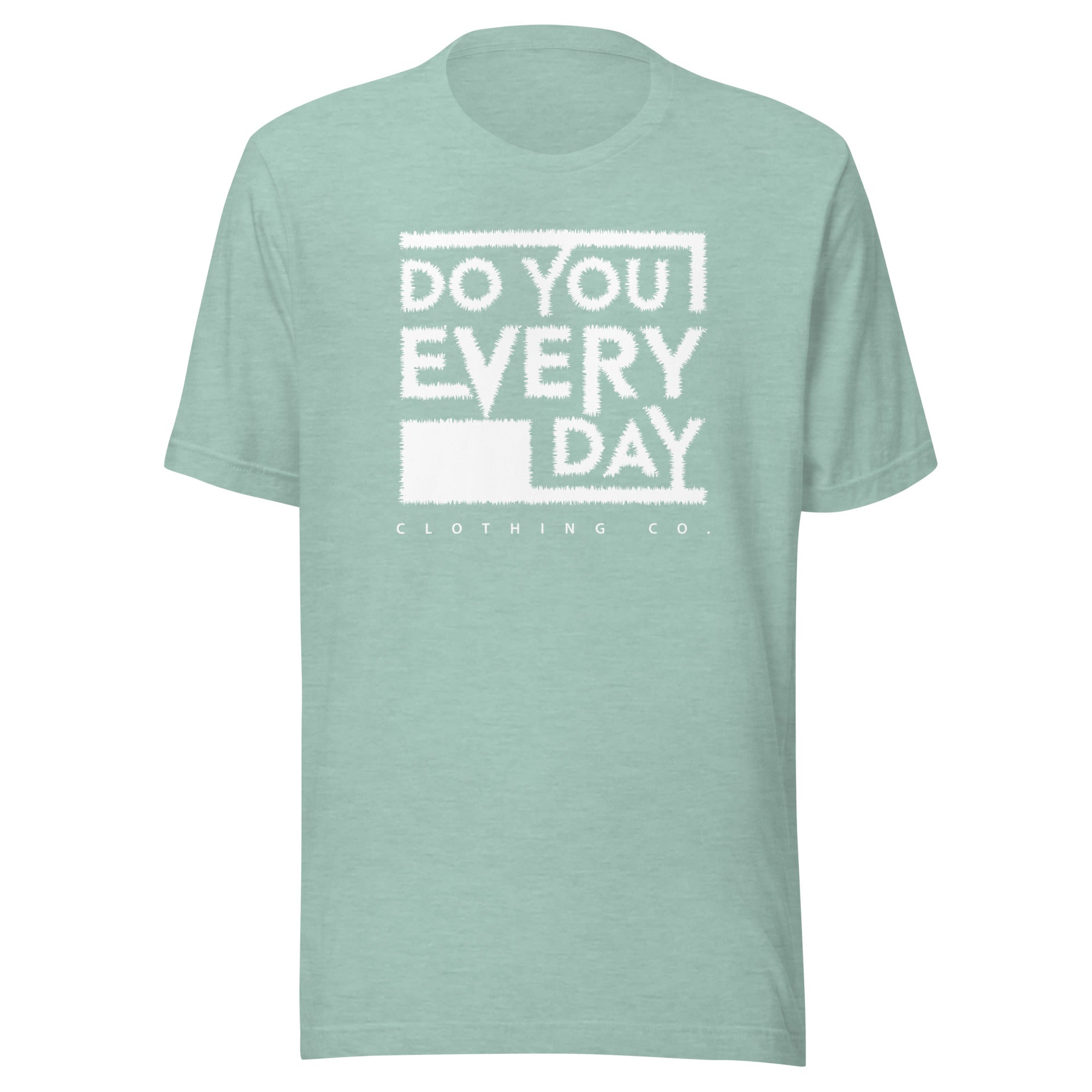 Do You Every Day White Stitched Logo Unisex t-shirt - Do you Every Day clothing Co