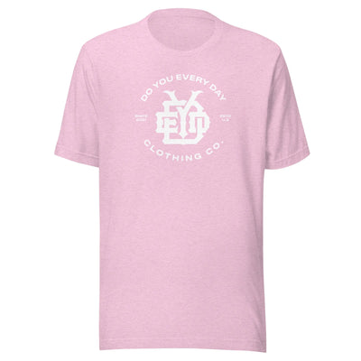 Do You Every Day White Emblem Logo Unisex T-shirt - Do you Every Day clothing Co