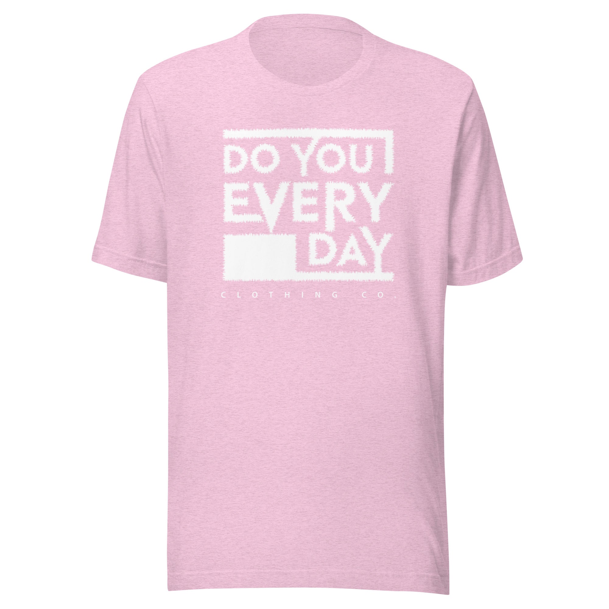Do You Every Day White Stitched Logo Unisex t-shirt - Do you Every Day clothing Co