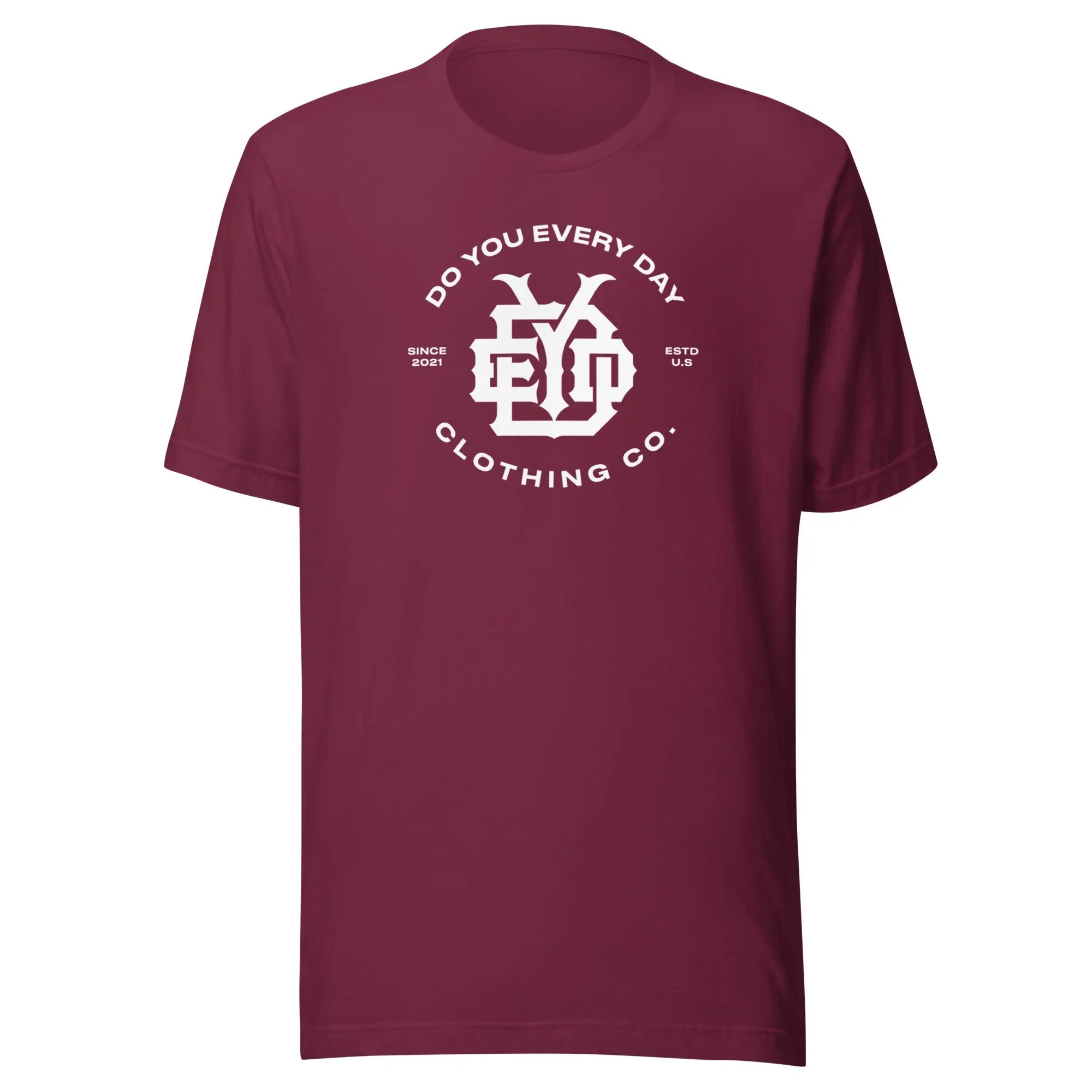 Do You Every Day White Emblem Logo Unisex T-shirt - Do you Every Day clothing Co