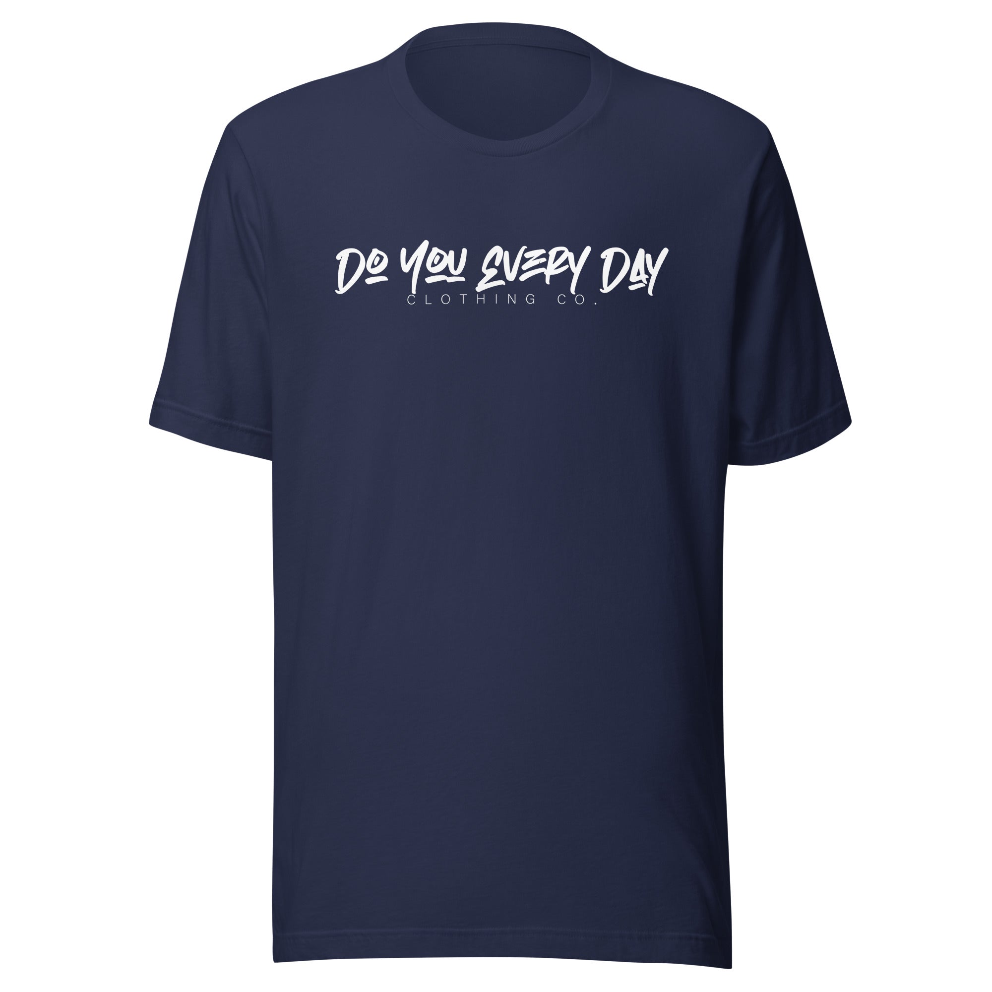 Do You Every Day White Graffiti Logo White Letter Unisex T-Shirt - Do you Every Day clothing Co